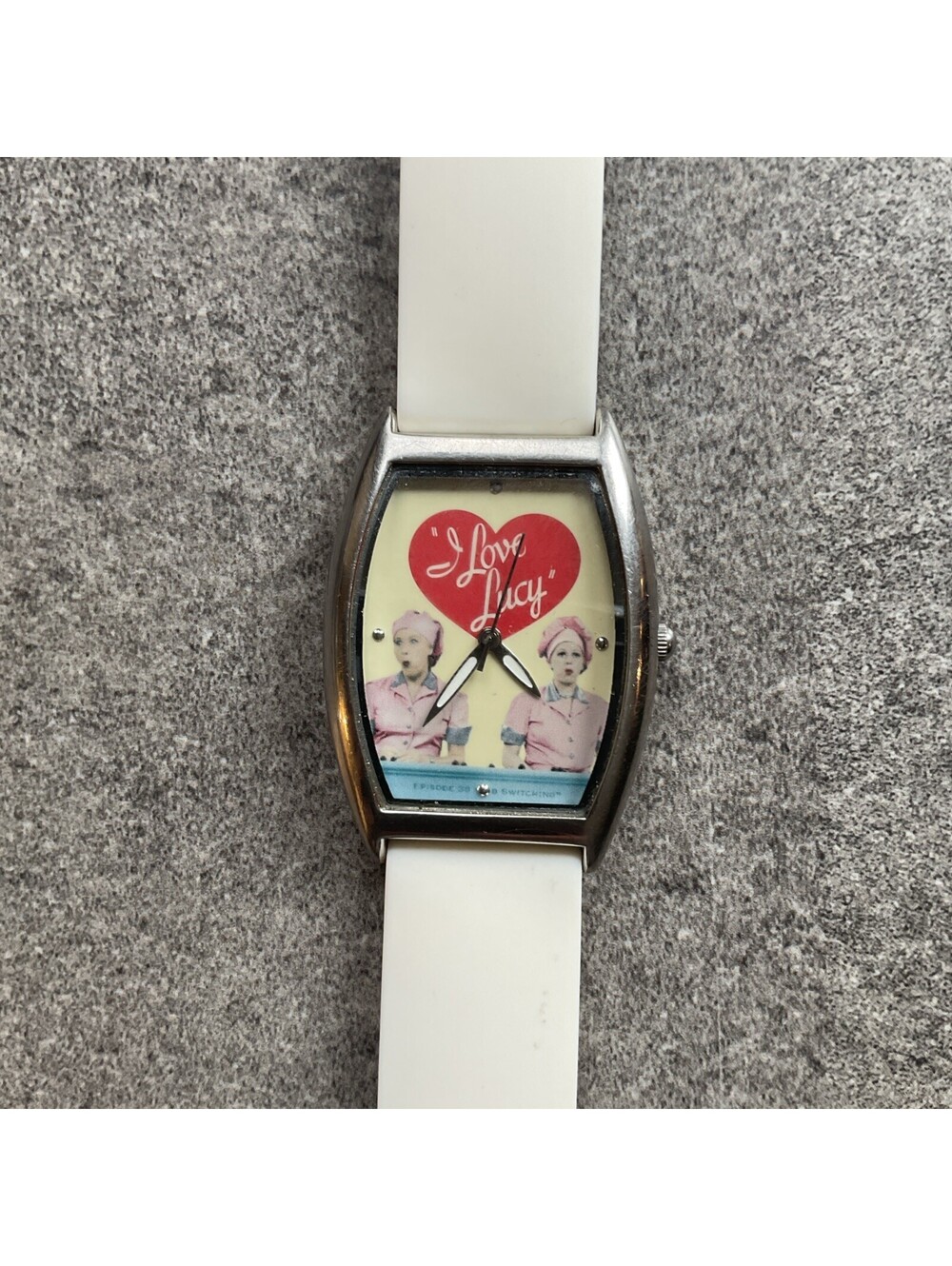 2006 “I Love Lucy” Chocolate Factory Watch 31mm Silver Tone Case A4